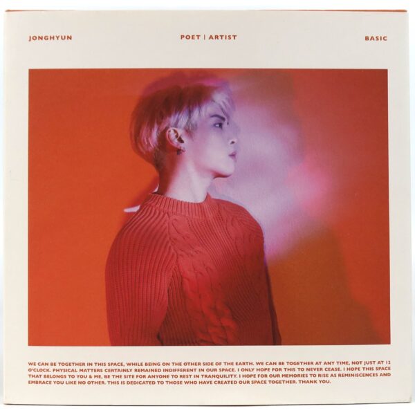 IMG_9544 Jonghyun - Poet Artist Album CD 2018 Shinee