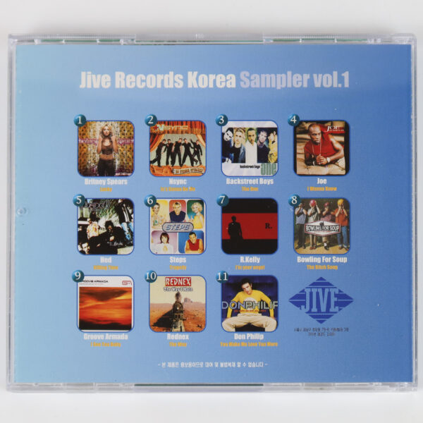 IMG_9584 Oops!... Jive Will Do It Again Korea Sampler Promo CD Britney Spears Nsync