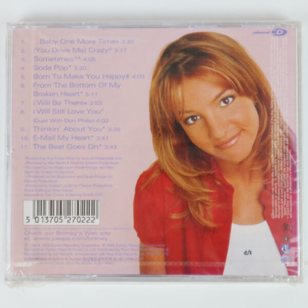 IMG_9589 Britney Spears - ...Baby One More Time Korean Album CD Korea Mint