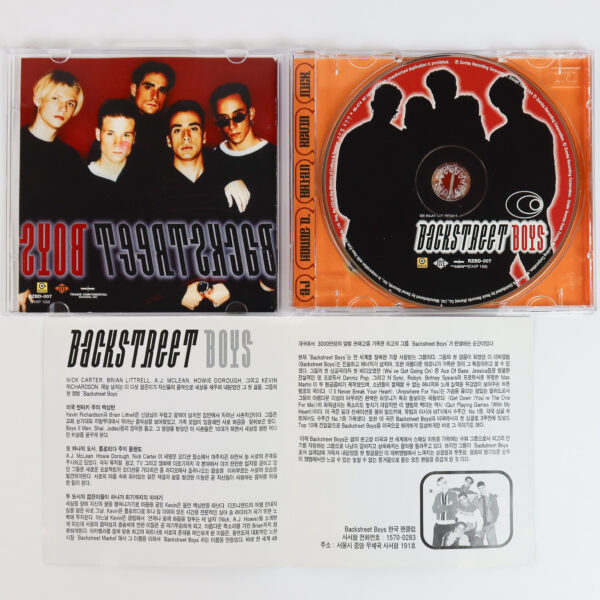 Backstreet Boys - Backstreet Boys Album Korean CD + Poster Set Korea