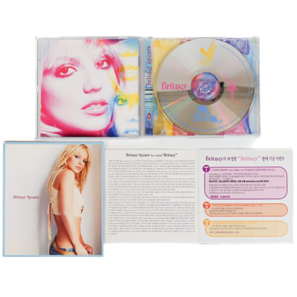IMG_9615 Britney Spears - Britney Korean Album CD + Calendar Cards Set Korea