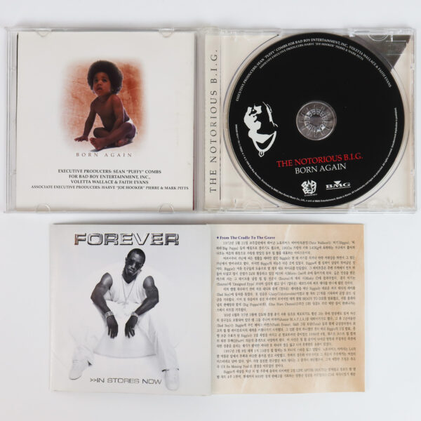 Notorious B.I.G. – Born Again Album Korean CD Hype Sticker Korea