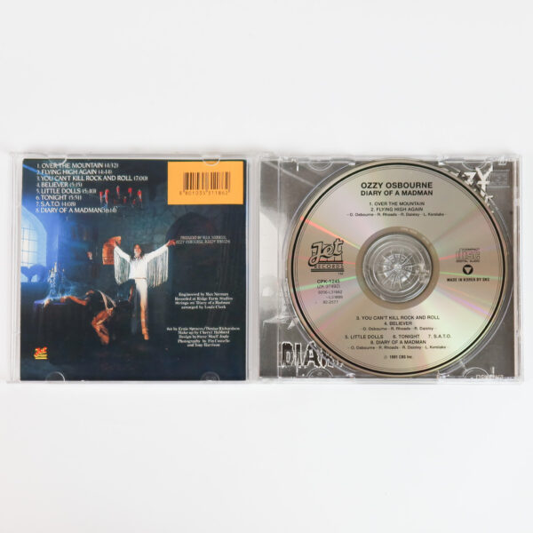 Ozzy Osbourne - Diary Of A Madman Korean CD Album Korea