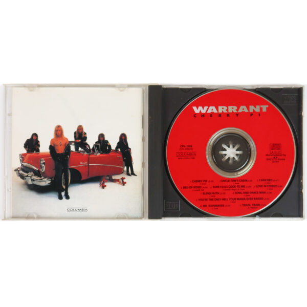 Warrant – Cherry Pie Album Korean CD Korea