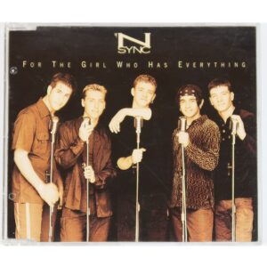 IMG_9647 NSYNC - For The Girl Who Has Everything Maxi Single Album Korean Promo CD Korea