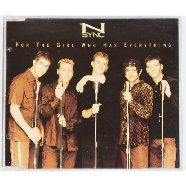 NSYNC - For The Girl Who Has Everything Maxi Single Album Korean Promo CD Korea
