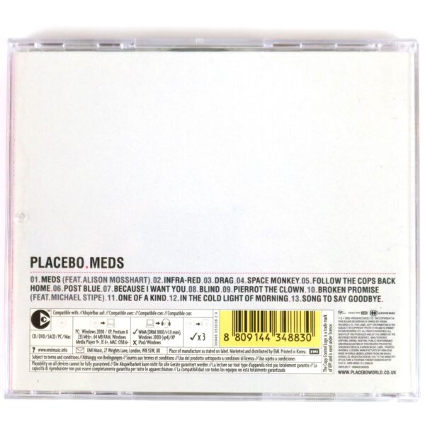 Placebo - Meds Album Korean CD Korea [read]