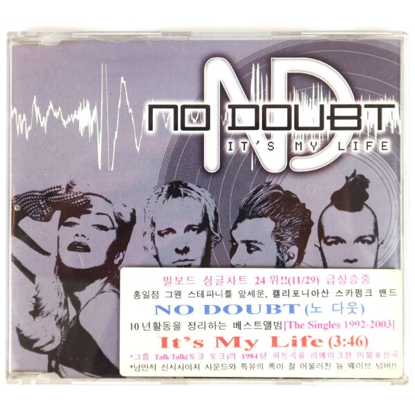 IMG_9682 No Doubt – It's My Life Single Album CD Promo EU / Korea