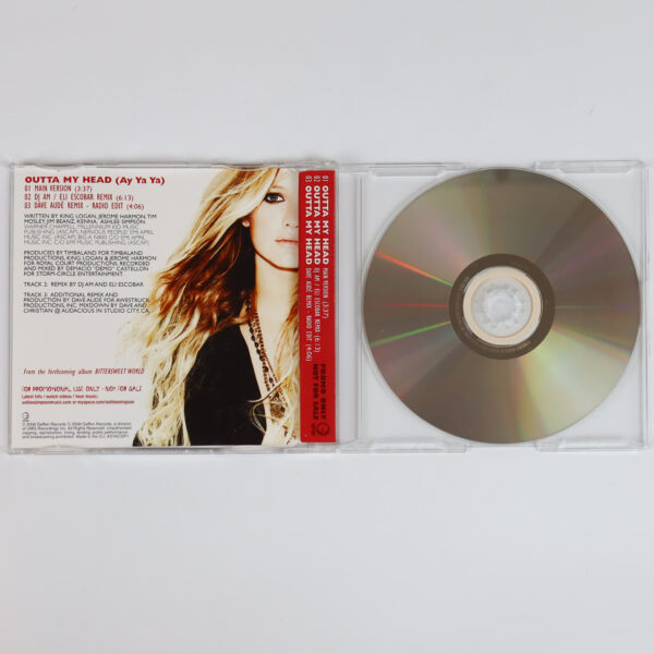 Ashlee Simpson – Outta My Head (Ay Ya Ya) Single Album CD Promo EU / Korea