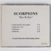 Scorpions - Eye II Eye 4 Track Promo Sampler Korean CD Korea