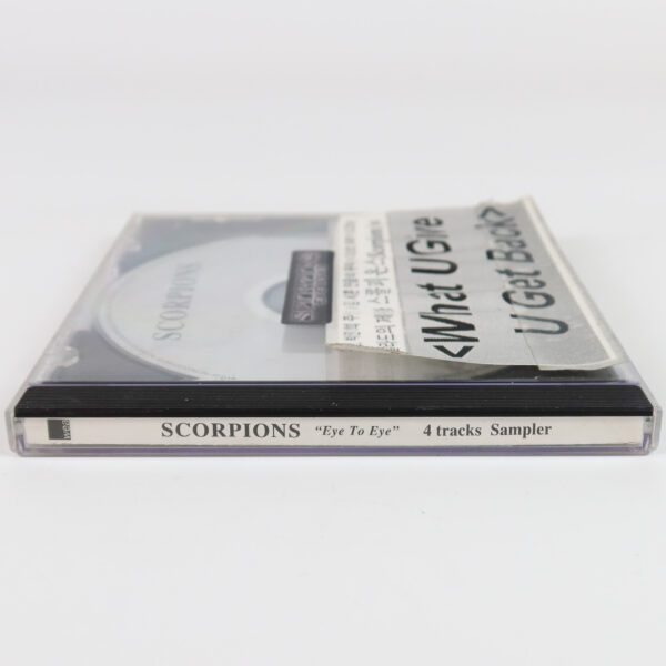 Scorpions - Eye II Eye 4 Track Promo Sampler Korean CD Korea