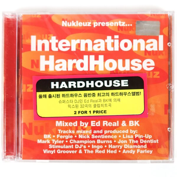 IMG_9758 International HardHouse Compilation CD Sealed Korea SM 2001 Neukleuz Presentz