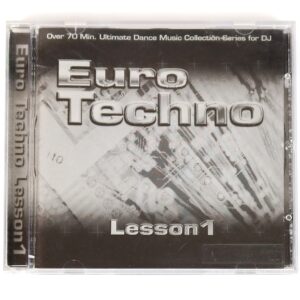 IMG_9762 Euro Techno Lesson 1 Dance Compilation Album Promo CD Korea 1999