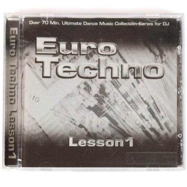 IMG_9762 Euro Techno Lesson 1 Dance Compilation Album Promo CD Korea 1999