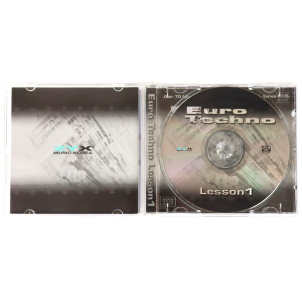 IMG_9765 Euro Techno Lesson 1 Dance Compilation Album Promo CD Korea 1999