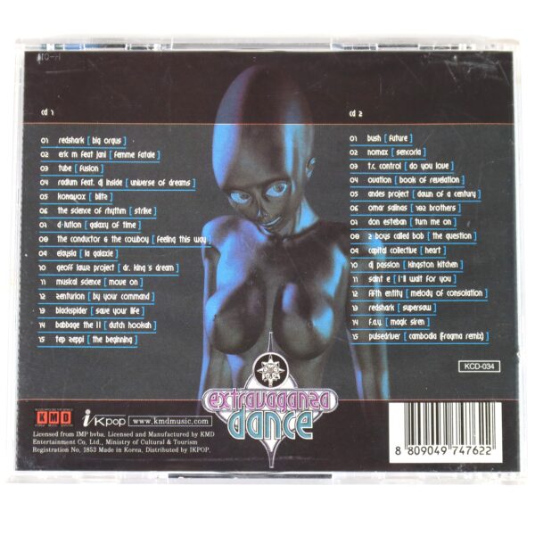 IMG_9767b Extravaganza Dance Compilation Album CD Korea 2001