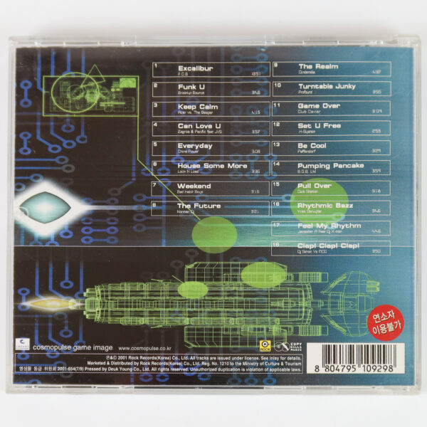 Club Techno Vol. 5 Dance Compilation Album CD Korea 2001