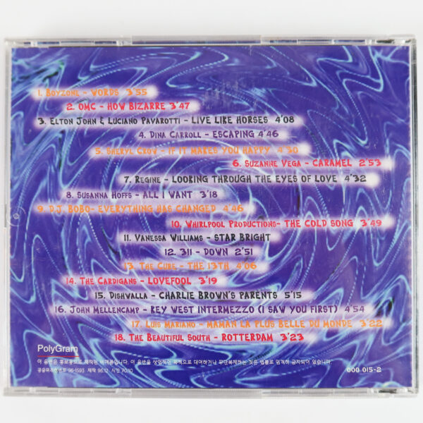 1996 Polygram Music Sampler Vol. 4 CD Promo Korea The Cure Boyzone Cardigans