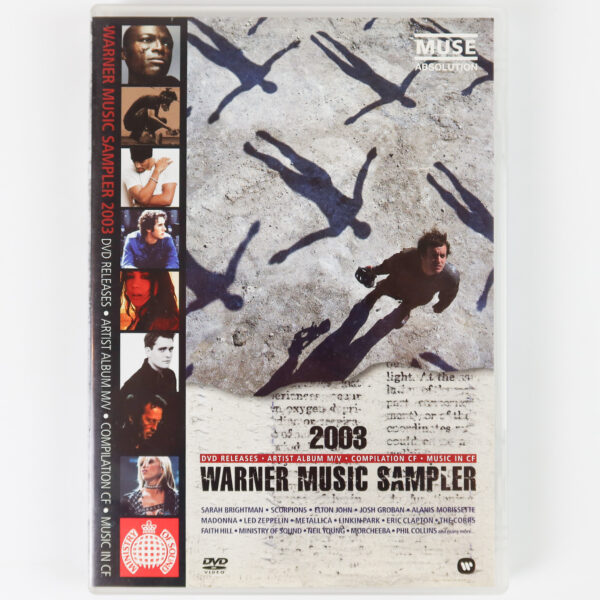 Muse Cover 2003 Warner Music Sampler DVD [NTSC] Korea Metallica Madonna