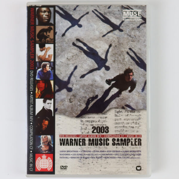 Muse Cover 2003 Warner Music Sampler DVD [NTSC] Korea Metallica Madonna 2