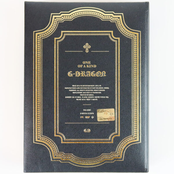 G-Dragon - One of a Kind [Gold Ver.] Album CD 2012