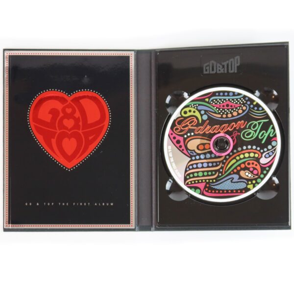 GD & TOP [Heart Ver.] CD First Album Sealed G-Dragon Bigbang High