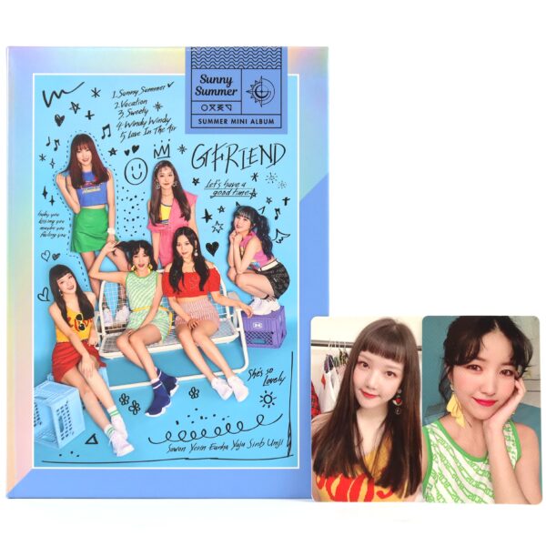 GFriend - Sunny Summer [Summer Ver.] Mini Album CD + Sowon Yerin Photocards 2018