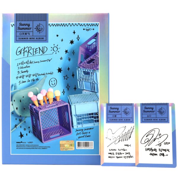 GFriend - Sunny Summer [Summer Ver.] Mini Album CD + Sowon Yerin Photocards 2018