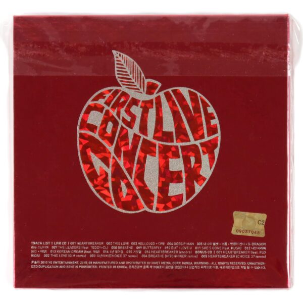 G-Dragon - First Live Concert Shine A Light Album CD 2010
