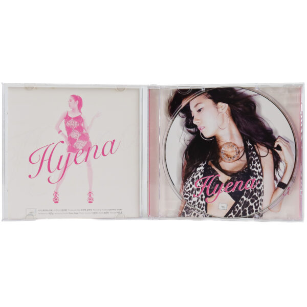 Hyena - First Single Album Signed Promo CD K-Pop 2009