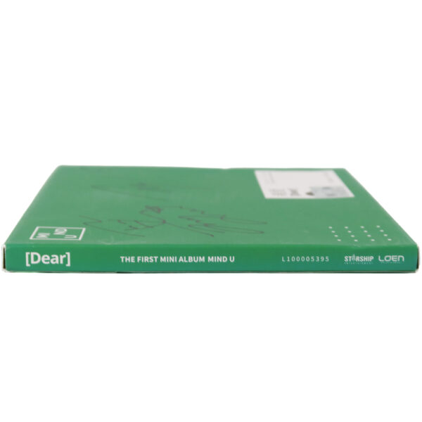 Mind U - Dear 1st Mini Album Signed Promo CD 2017