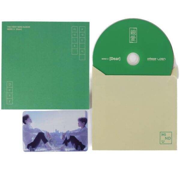 Mind U - Dear 1st Mini Album Signed Promo CD 2017