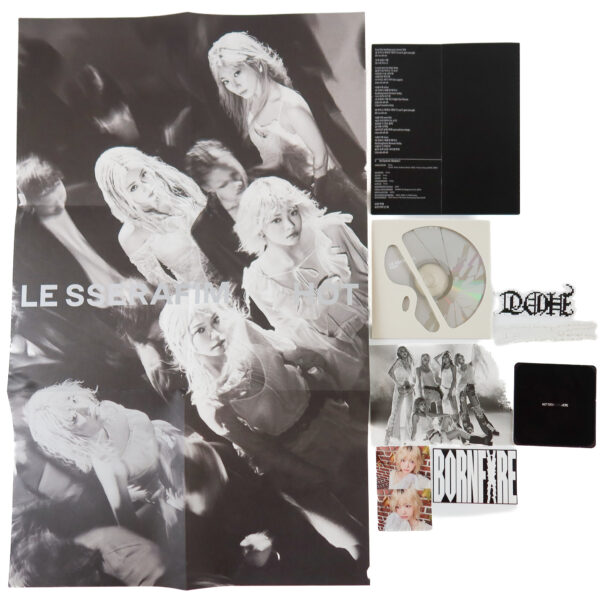 IMG_2096 Le Sserafim - Hot 5th Mini Album Signed Promo CD 2025