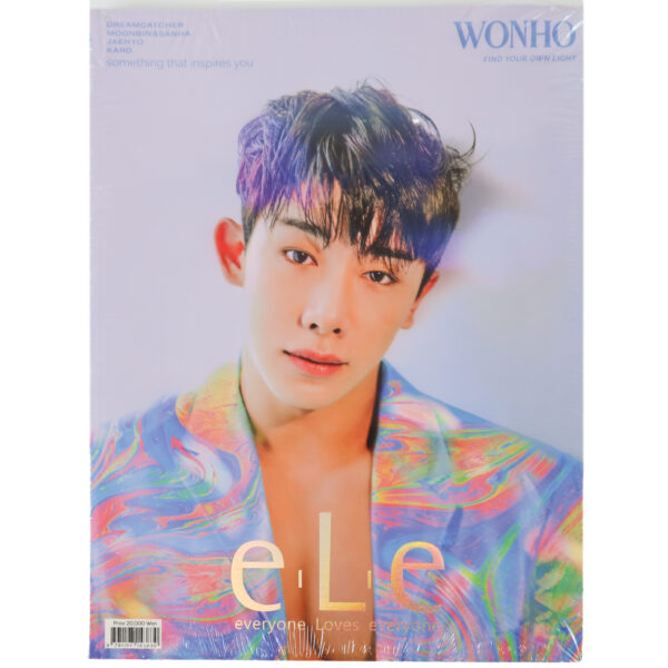 Wonho Cover e.L.e Magazine Sealed 2021 Monsta X Dreamcatcher Kard Ele