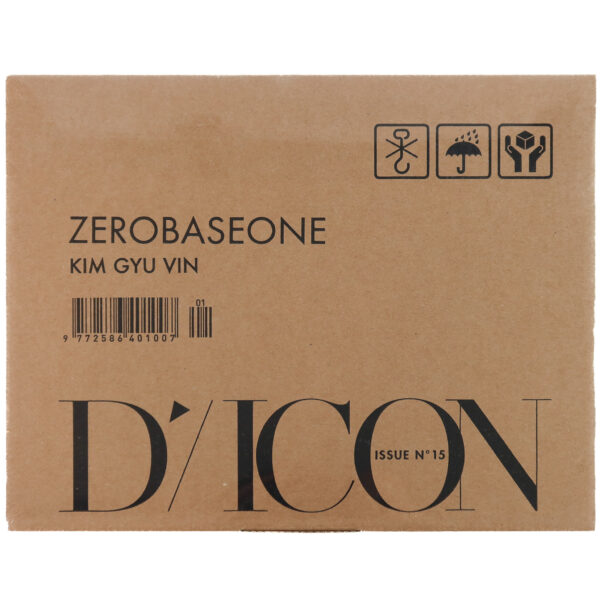 Zerobaseone Dicon Issue No 15 [Kim Hyu Vin Ver.] Sealed Magazine Set ZB1 D'icon