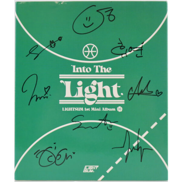 Lightsum - Into The Light [Team Ver.] 1st Mini Album Signed Promo CD 2022