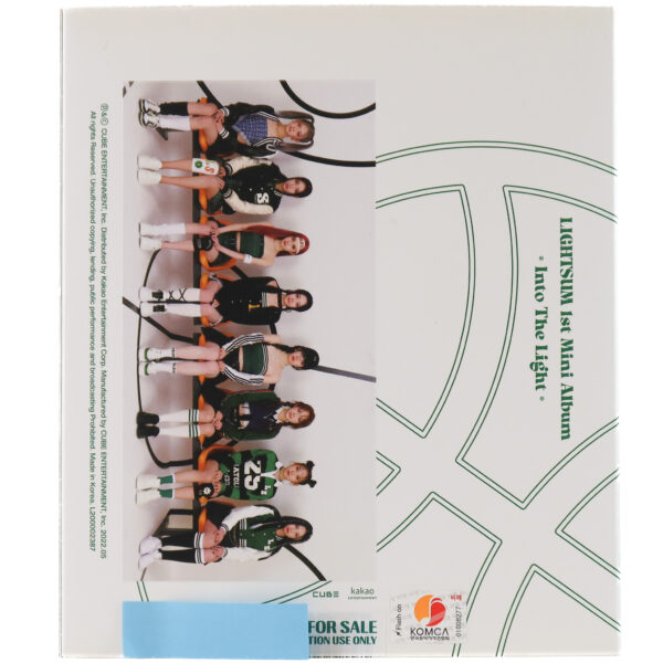 Lightsum - Into The Light [Team Ver.] 1st Mini Album Signed Promo CD 2022