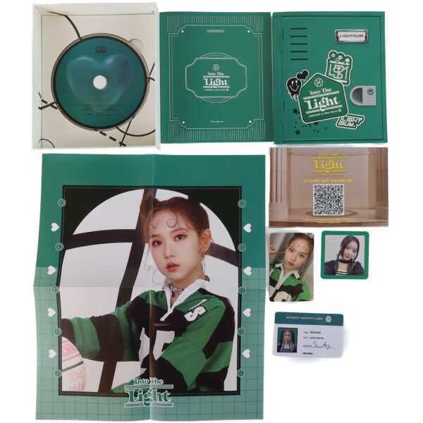 Lightsum - Into The Light [Team Ver.] 1st Mini Album Signed Promo CD 2022