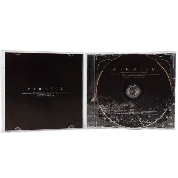 TVXQ - Mirotic [Type B] Fourth Album CD Dong Bang Shin Ki Tohoshinki 2008