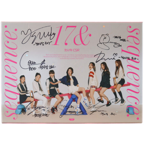 CSR - Sequence : 17& 1st Single Album Signed Promo CD 2022