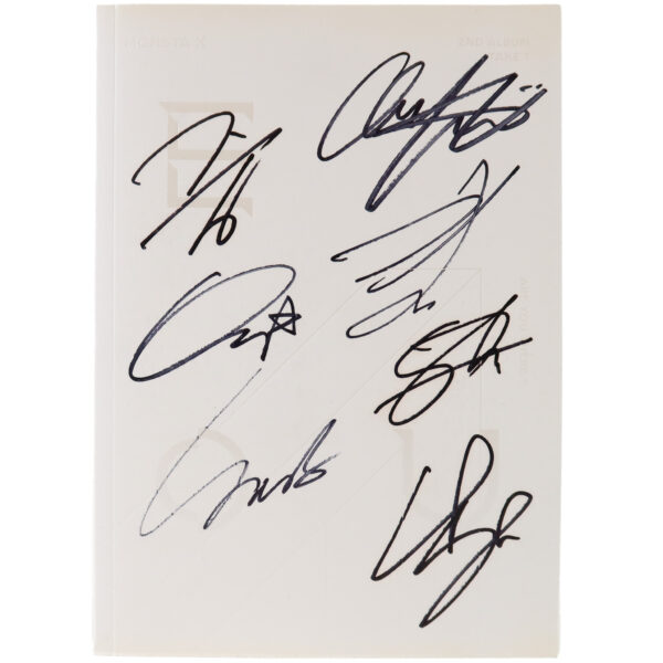 Monsta X - Take.1 Are You There? 2nd Album Signed CD Promo 2018