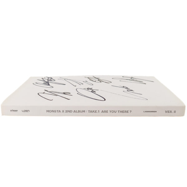Monsta X - Take.1 Are You There? 2nd Album Signed CD Promo 2018