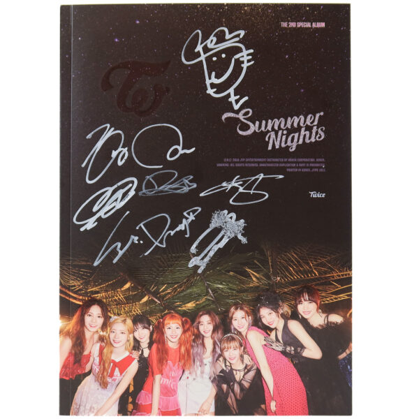 Twice - Summer Nights [C. Ver] 2nd Special Album Signed Promo CD 2018