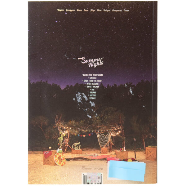 Twice - Summer Nights [C. Ver] 2nd Special Album Signed Promo CD 2018