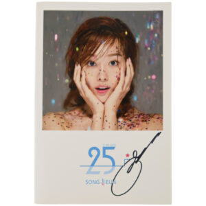 Song Ji Eun - 25 [Ver. A] 1st Mini Album Signed Autographed Promo CD 2014 Secret