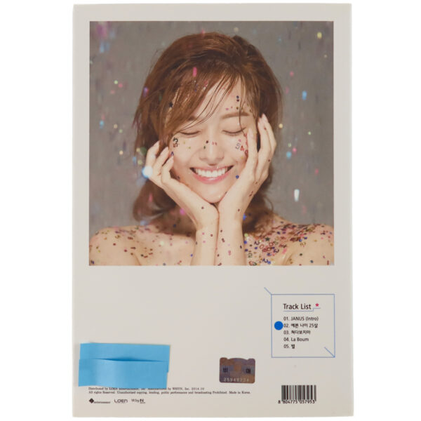 Song Ji Eun - 25 [Ver. A] 1st Mini Album Signed Autographed Promo CD 2014 Secret