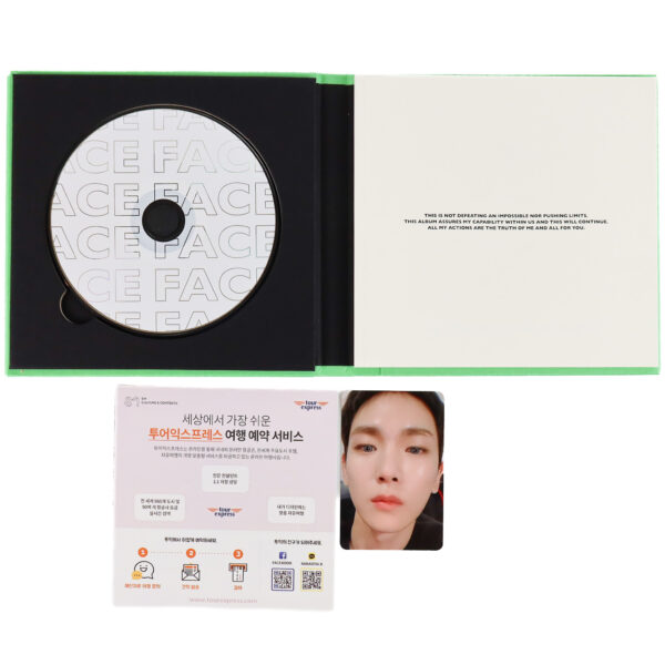 Key - Face [Green Ver.] The First Album CD + Photocard 2018 Shinee