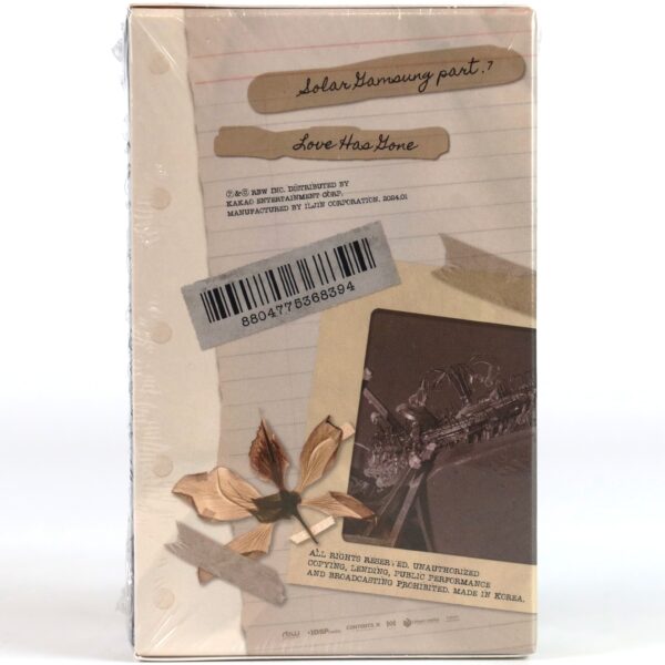 Solar - Gamsung Part.7 Single Album Sealed Cassette Tape 2024 Mamamoo