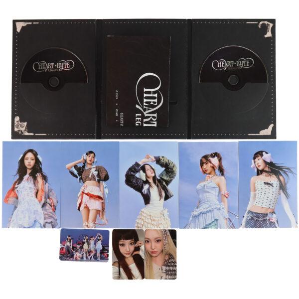 Heart of Woman - Heart Byte : Legacy [Golden Era Ver.] 1st Album Signed Promo CD