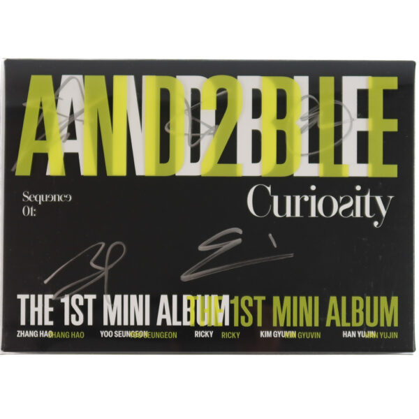 AND2BLE - Sequence 01: Curiosity [Unnatural Ver.] 1st Mini Album Signed Promo CD